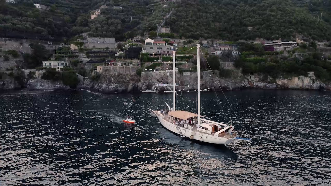 Amalfi // Beach Club Palazzo Avino // Wedding Party