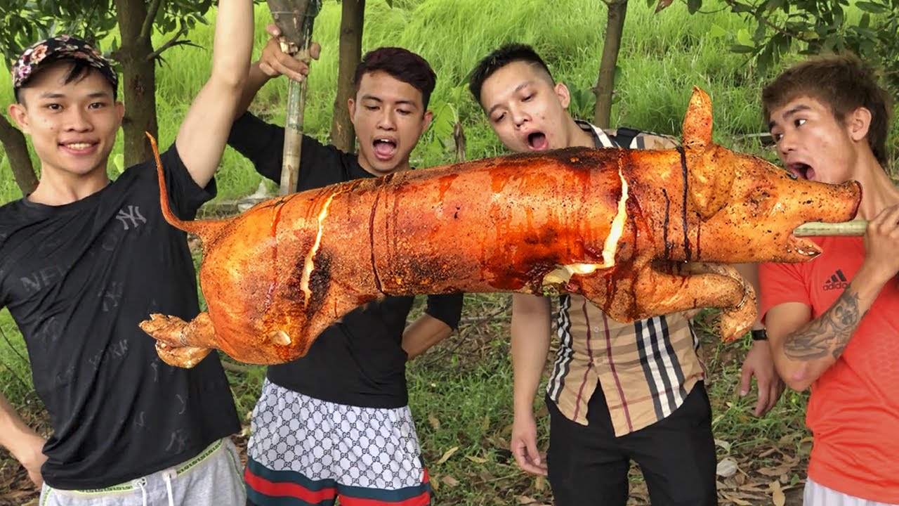 Hữu Bộ | Lợn Nướng Nguyên Con Kiểu Tây Bắc
