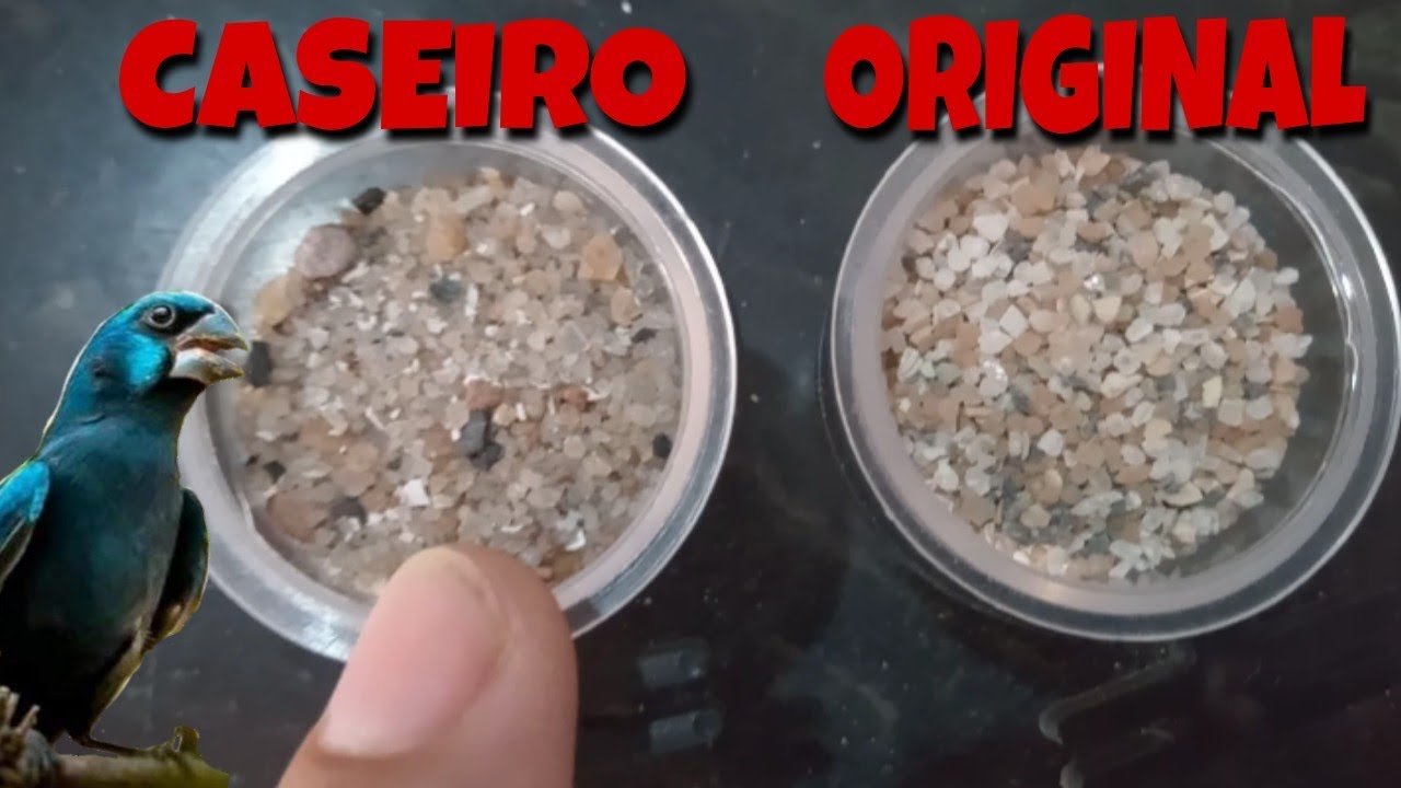 Como fazer o seu próprio GRIT MINERAL em casa tão bom quanto o de fabrica