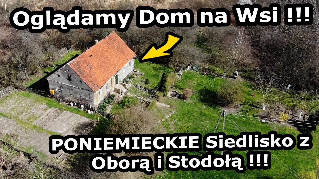 Szukamy Siedliska na Wsi !!! - Czy Warto Kupić Dom na Odludziu? Obok Rzeczka, Bobry i Las (Vlog 920)