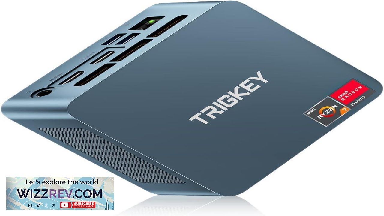 TRIGKEY S5 AMD Ryzen 7 Mini PC 5800H (8C16T Up to 4.4 Review