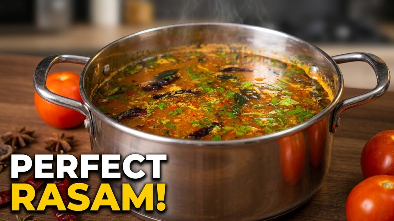 ఇలా టమాటో రసం చేస్తే మళ్లీ మళ్లీ చేస్తారు 😋🔥#rasam #tomatosoup