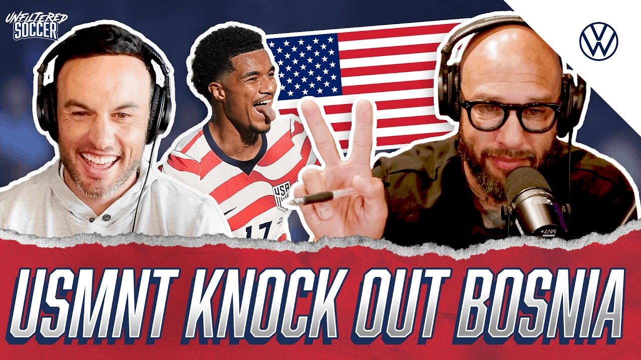 The Best USMNT Ever? Pulisic FLYING, Tillman SCORES, but Balogun sees RED | Unfiltered Soccer