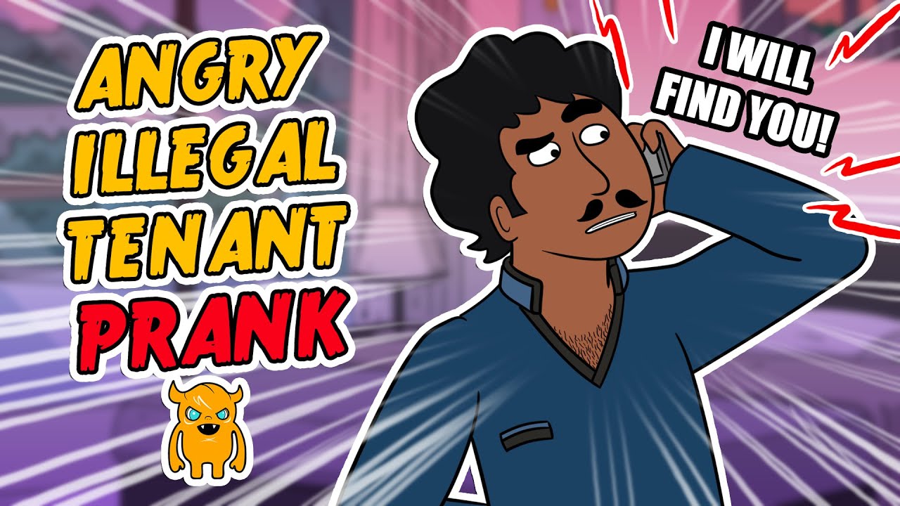 Angry Illegal Tenant Prank - Ownage Pranks