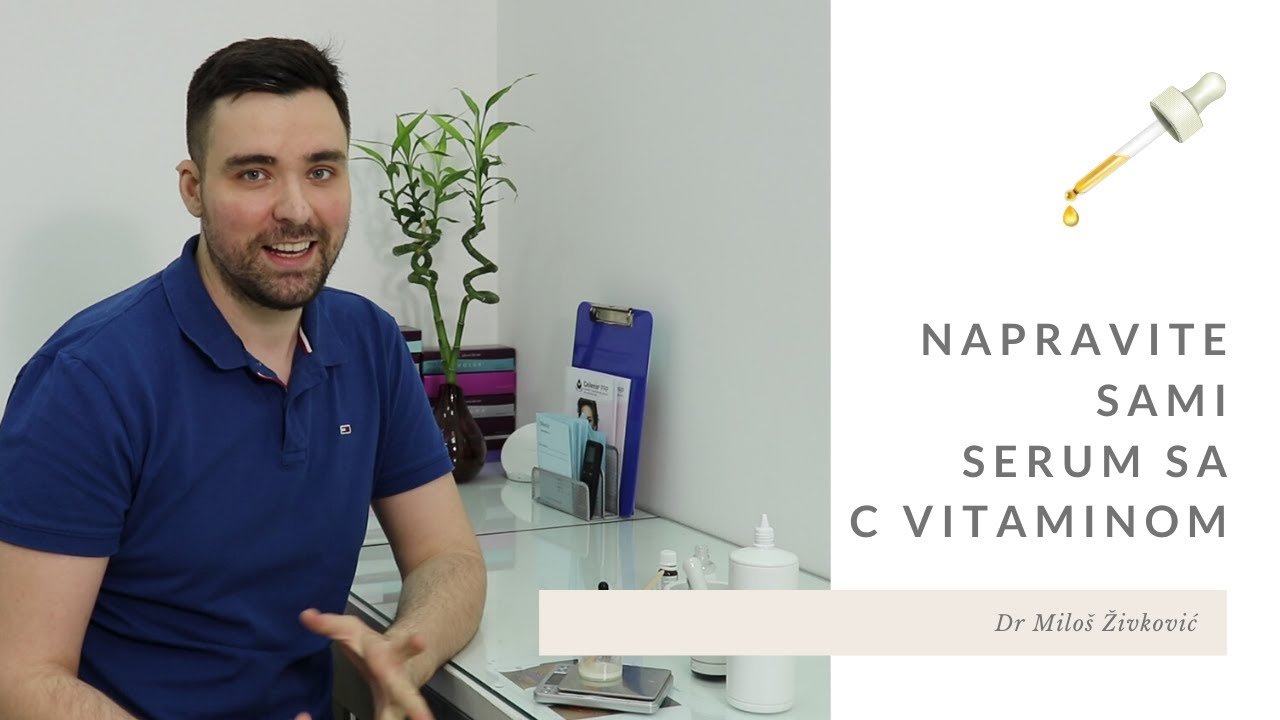 DIY|  NAPRAVITE SAMI ANTIAGE VITAMIN C SERUM - BRZO I JEFTINO!