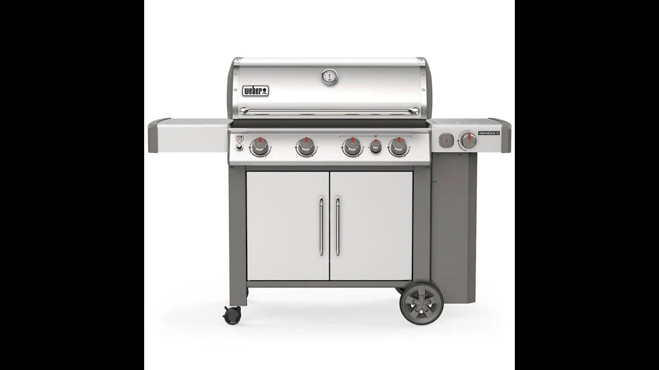 Weber Genesis II BBQ, S-435, Assembly