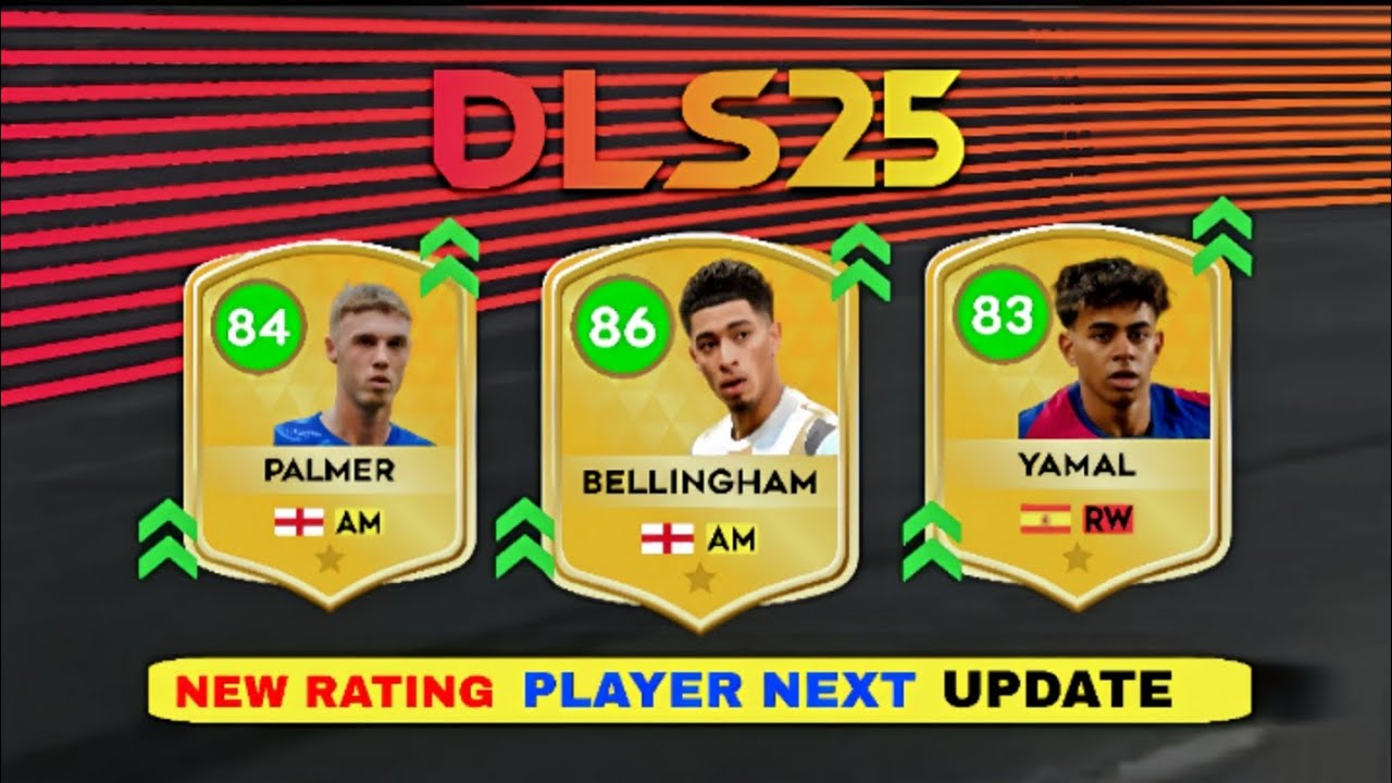 DLS25 | 😱 NEW RATING PLAYER NEXT UPDATE 🔥