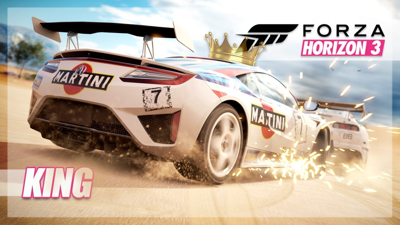 Forza Horizon 3 - Craziest King Ever! Jukes, Stunts, and More!