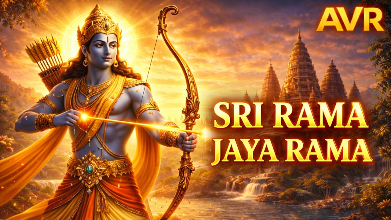 శ్రీరామ జయ రామ భక్తి గీతం | Powerful Rama Bhakti Song | Telugu Devotional Song | AVR Music