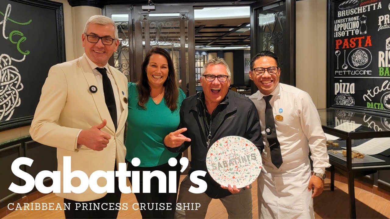 Sabatini's Italian Trattoria Specialty Restaurant on the Caribbean Princess