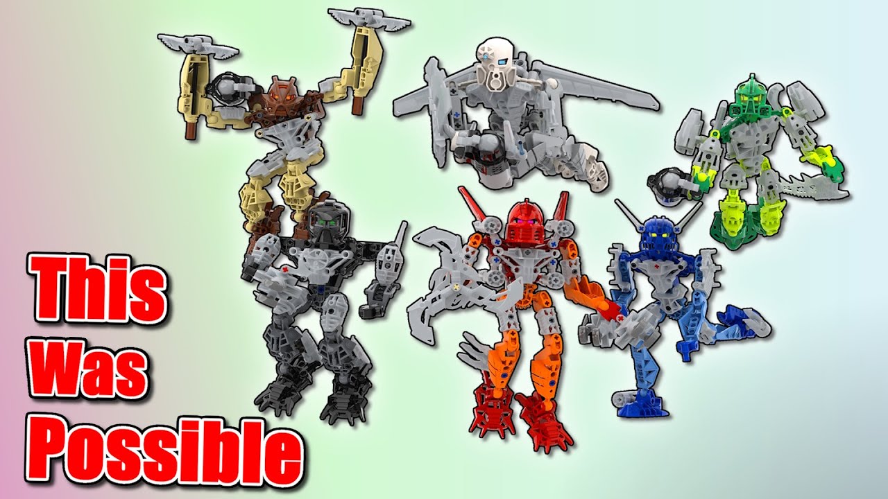 Bionicle 2008 - More Accurate, Less Parts*