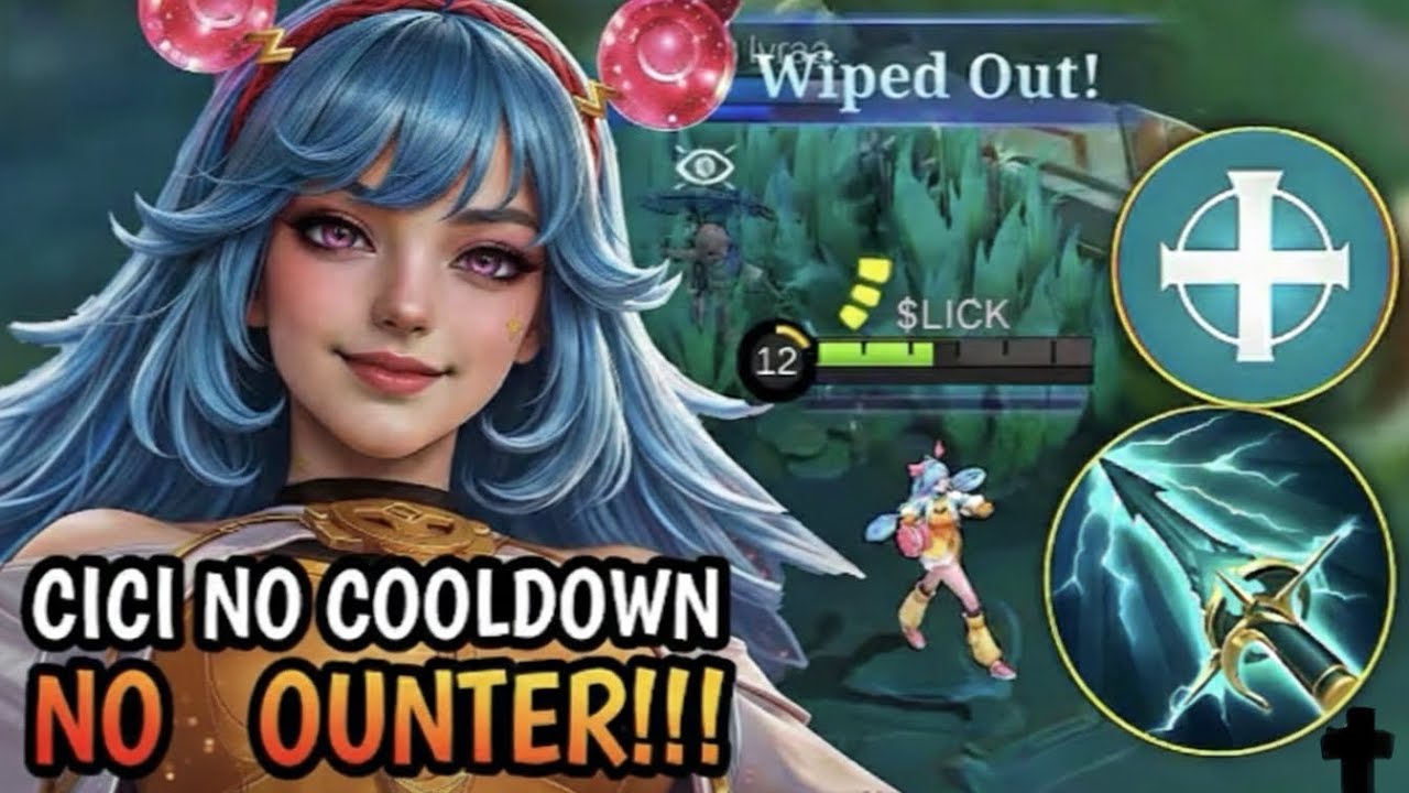 ONE OF MY BEST GAMEPLAY OF CICI EVER | 1 DEATH AND MVP | MLBB | SLICKWITH223
