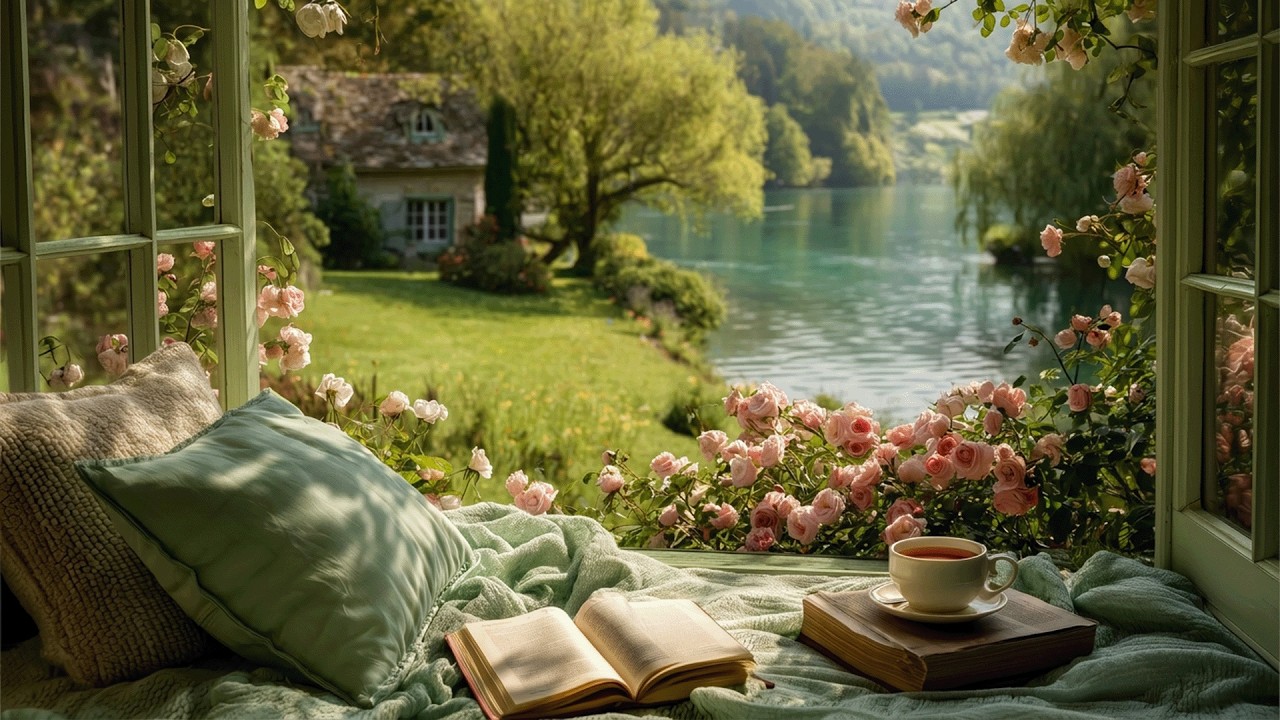 Beautiful Spring Morning 🌸 A playlist for quiet moments in the morning | Reading Study & Slow Living