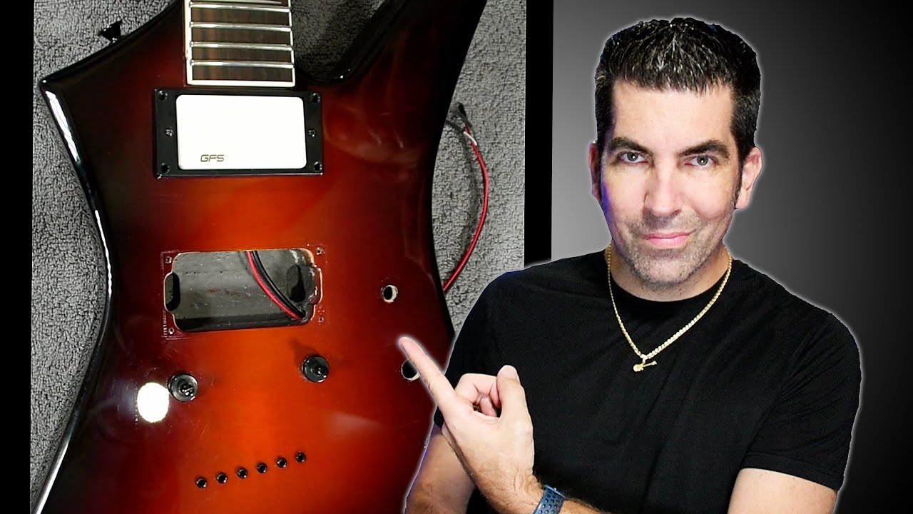 GuitarFetish GFS RedActive звукосниматели ПОЛНАЯ УСТАНОВКА в Jackson Kelly JS32