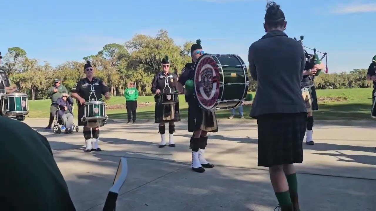 Highland Cathedral 3/17/2026 at Loopers Par & Grille-Coastal Florida Police and Fire Pipes and Drums