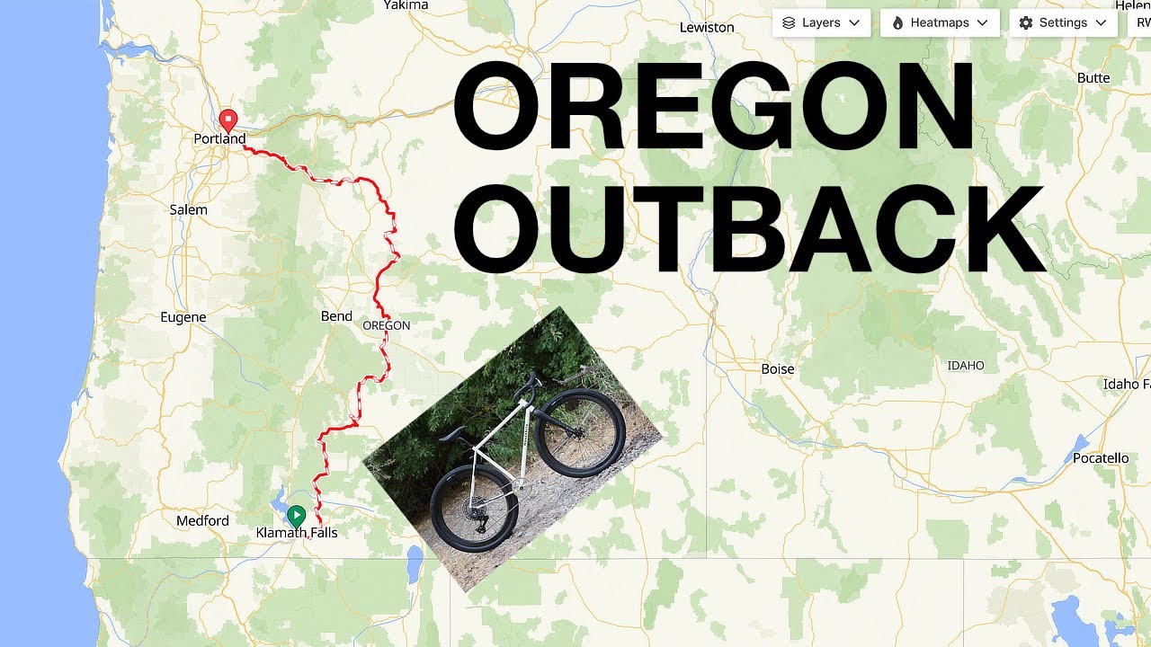 Riding the Oregon Outback on a prototype gravel bike