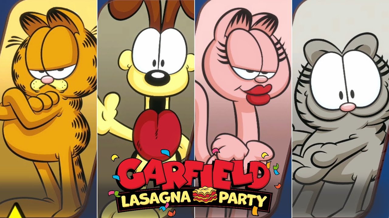 Garfield Lasagna Party // All Playable Characters [1st Place]