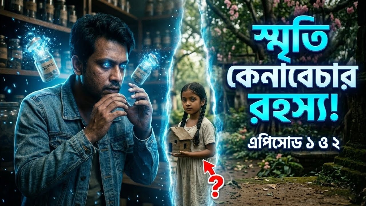 ​স্মৃতি যখন বিক্রি হয়! | স্মৃতি-বণিক ও শূন্যের শহর | EP 01-02 | Sci-Fi Bangla Story | Gaiyum Fantasy