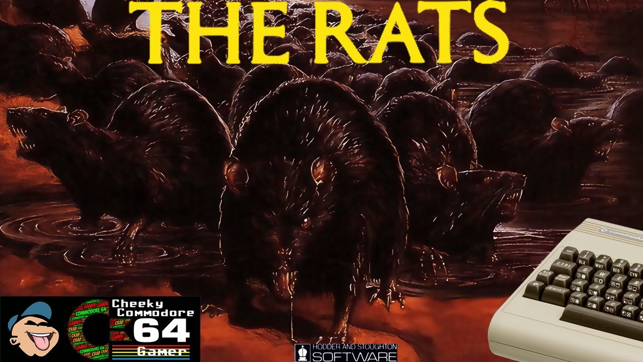 THE RATS &ndash; Commodore 64 (1985) | James Herbert&rsquo;s Horror Strategy Classic