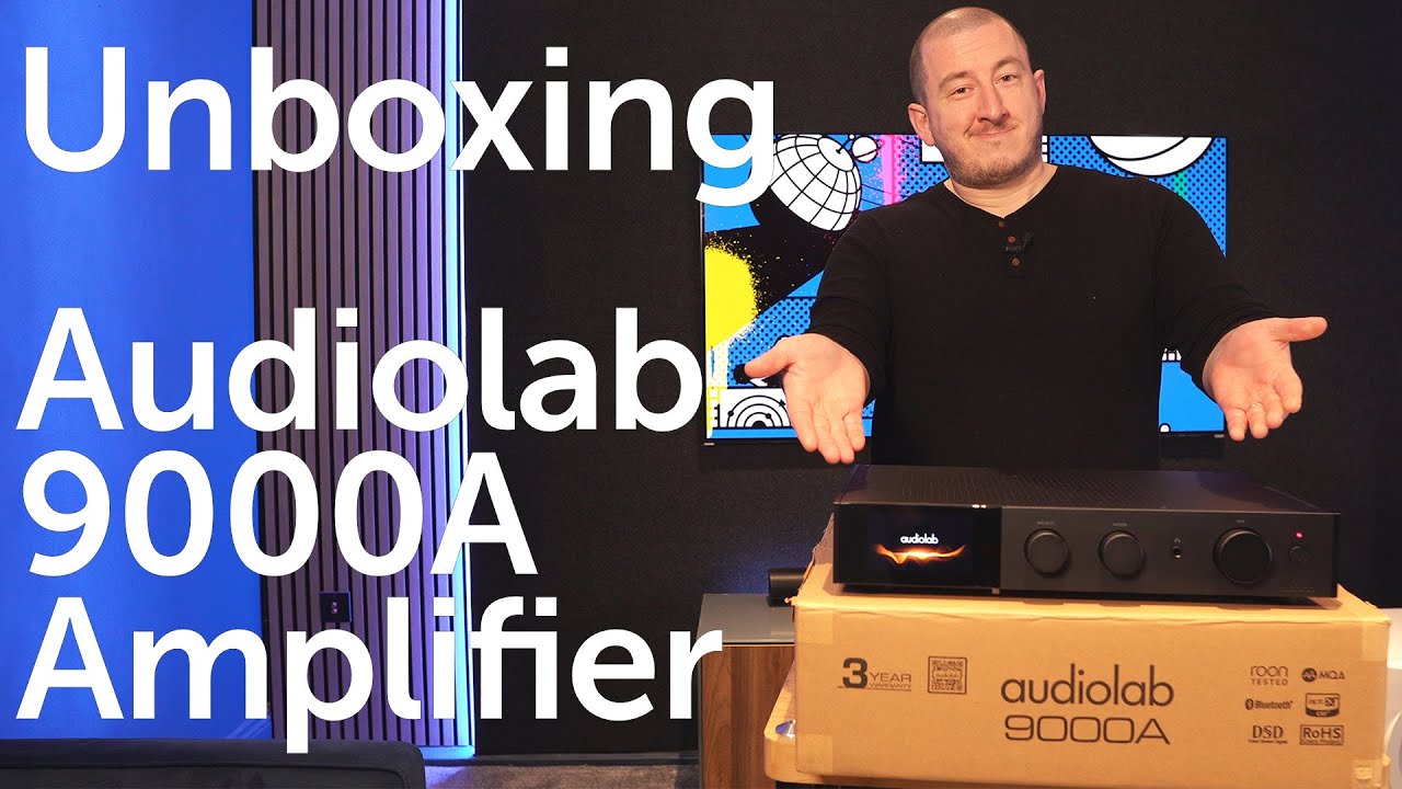 Hitting the Road to Unbox the Audiolab 9000A Amplifier | Richer Sounds