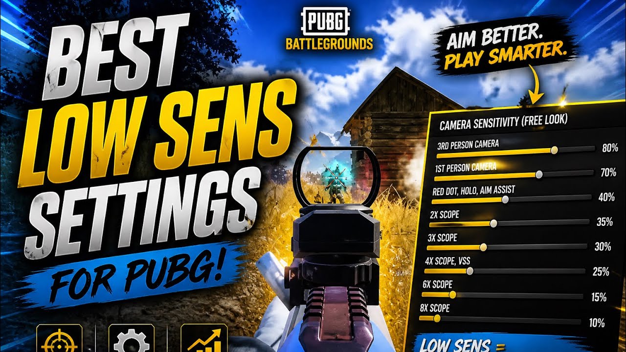 *BEST LOW SENS SETTINGS PT 3* PUBG CONSOLE HIGHLIGHTS #6 (XBOX, PS5, PS4) #pubgconsole #pubg #pubgm