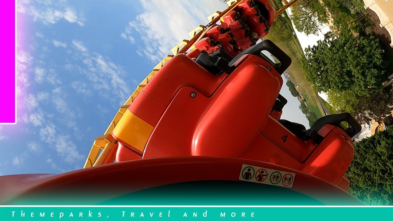 Boomerang Onride Video Bellewaerde Juni 2021 | Vekoma | Shuttle Coaster