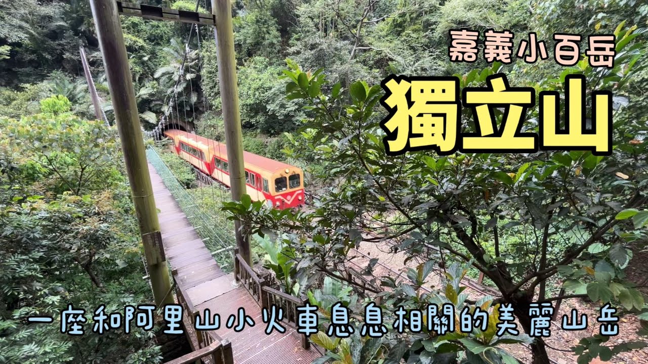 小百岳系列｜獨立山｜阿里山小火車近在咫尺的獨特體驗！走累了就來上一碗愛玉冰滿血復活！