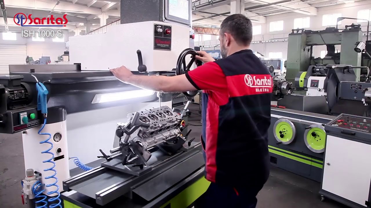 İSH 1000 S YARI OTOMATİK SUPAP YUVA İŞLEME (İSH 1000 SEMI AUTOMATIC VALVE SEAT BORING MACHINE)