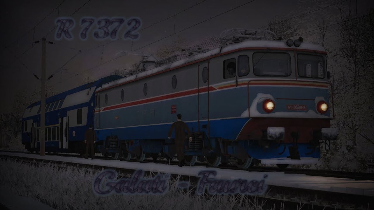 R 7372 GALATI - FAUREI | Train SImulator Romania