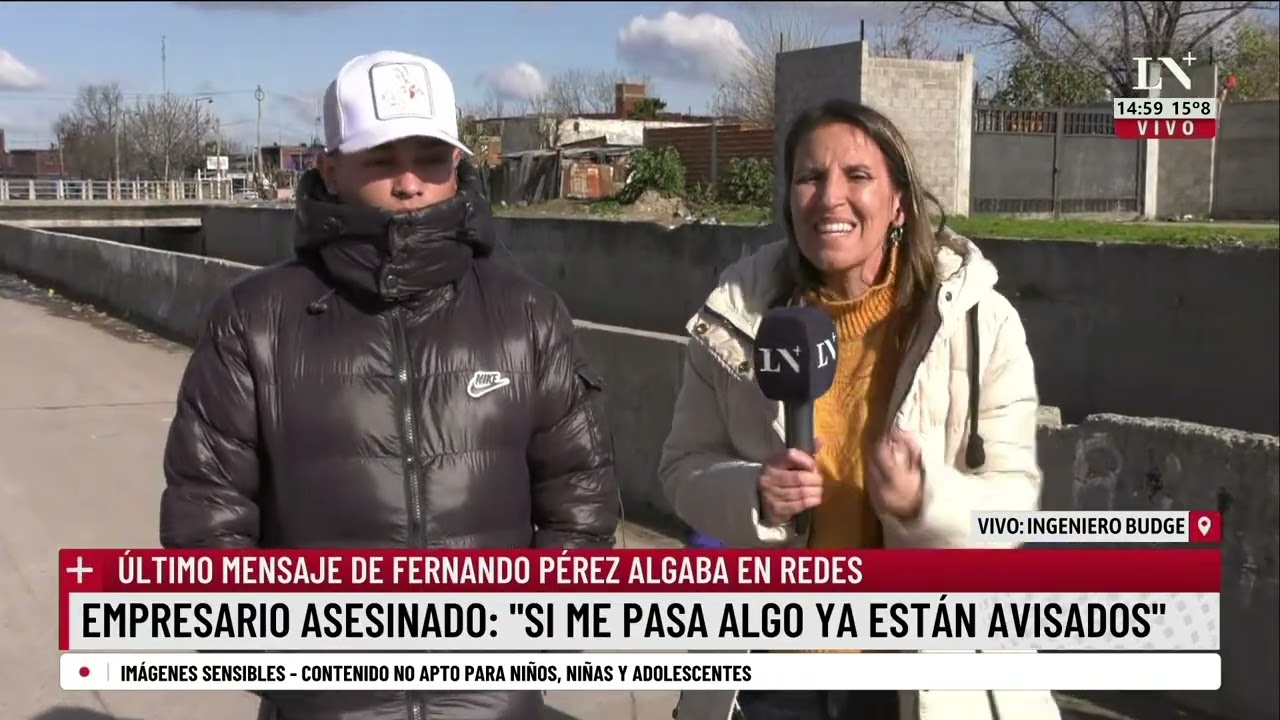Exclusivo: la última conversación del empresario asesinado; Fernando Pérez Algaba tenía 40 años