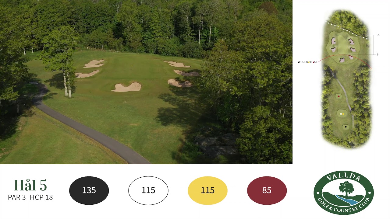 H&aring;l 5 Vallda Golf & Country Club