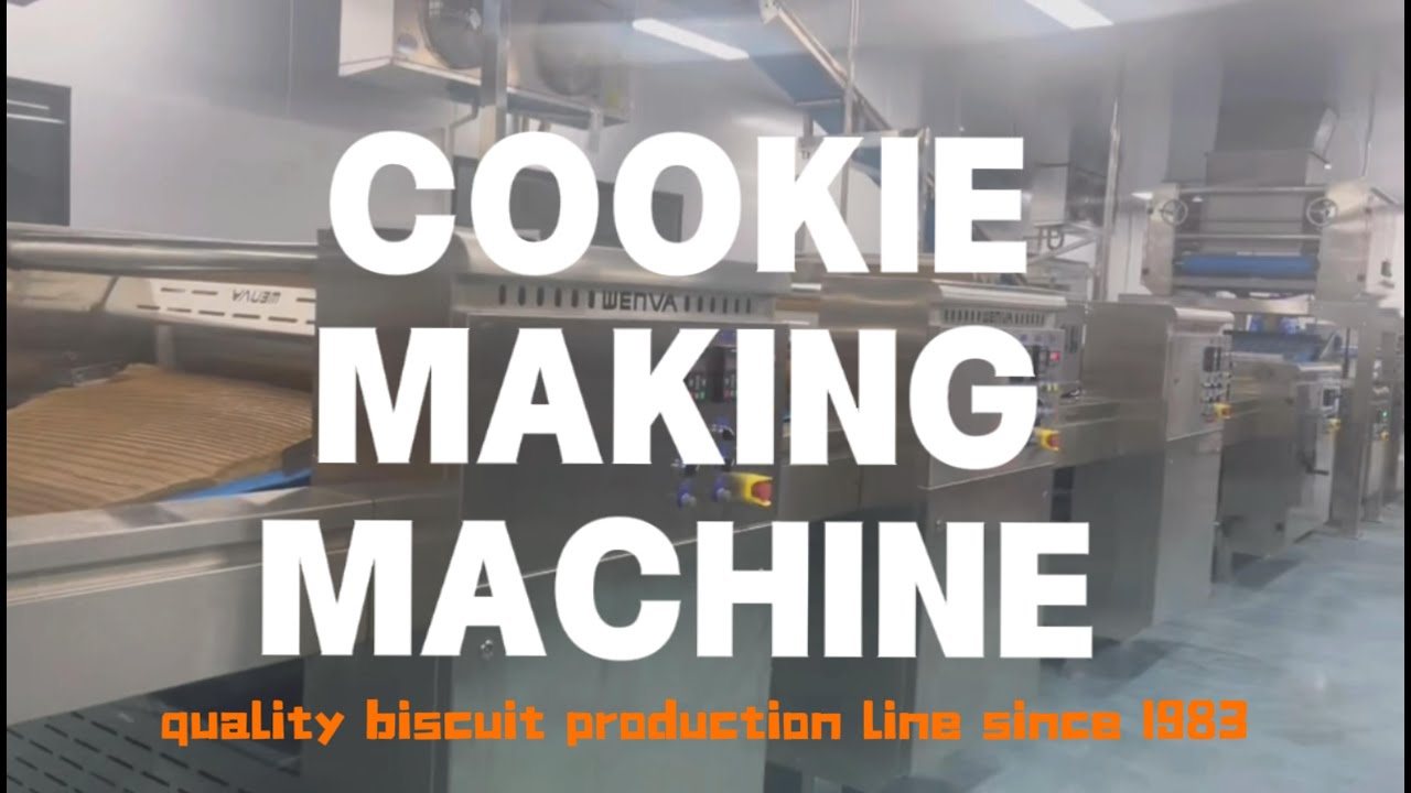 Automatic Biscuit Production Line | Cookie Manufacturing Process Step by Step