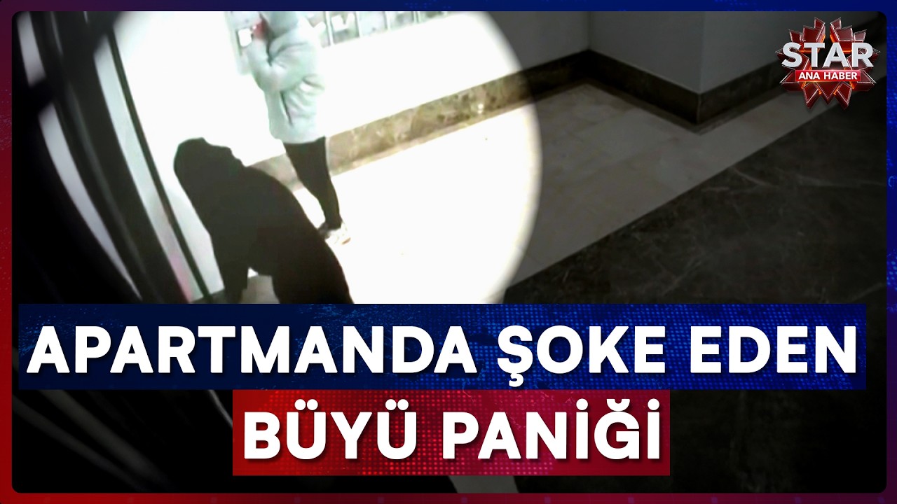 Kameraya Yakalandılar! Apartman Sakinleri Korku İçinde: Büyü Paniği | Star Ana Haber