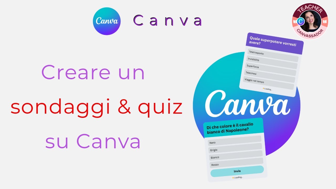 Creare Sondaggi e Quiz su Canva