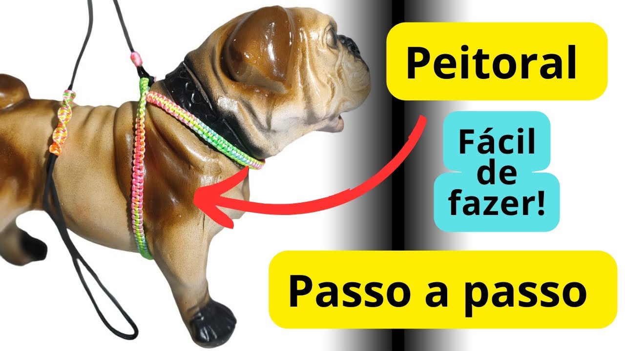 PEITORAL DE CORDAS QUE VOCÊ PODE FAZER NA SUA CASA! [PASSO A PASSO]