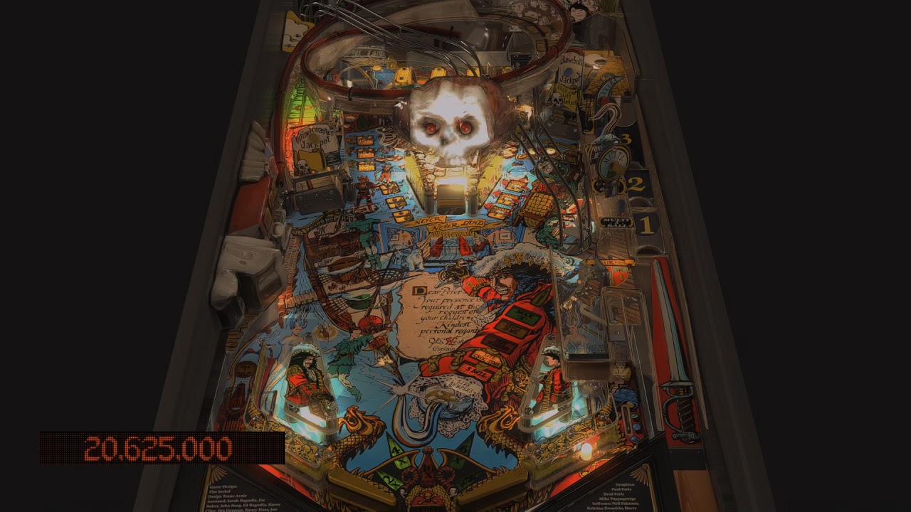 Visual Pinball X - Hook (Data East 1992) VPW 1.0 - 403 mil score, 50 mil Bangarang and many Jackpots