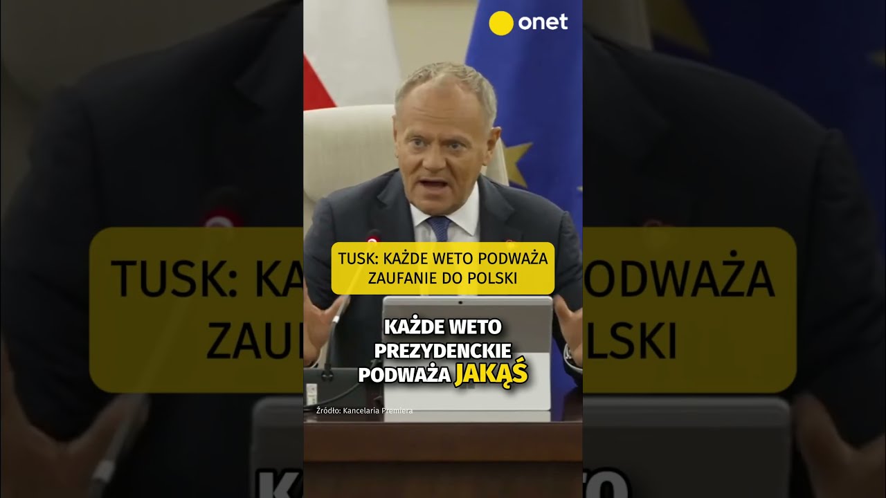 PREMIER O DZIAŁANIACH PREZYDENTA. 