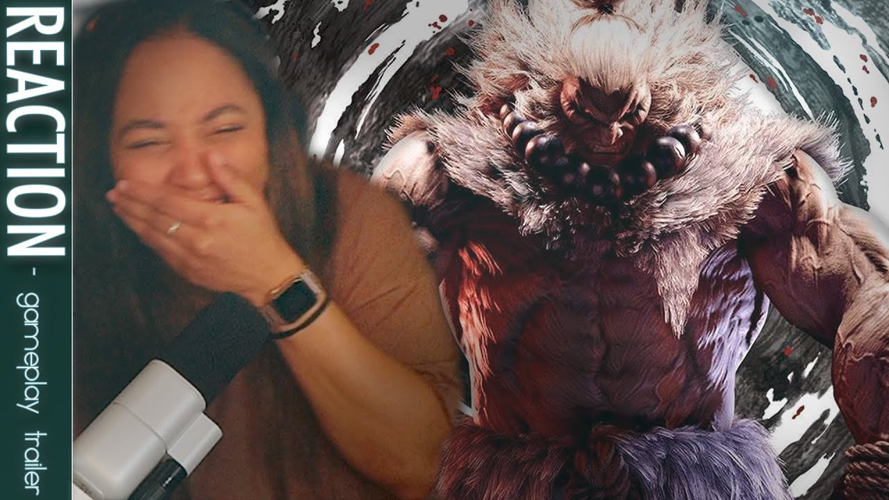 GG's everyone! • CURIOUSJOI REACTS ‣ AKUMA SF6 GAMEPLAY Trailer