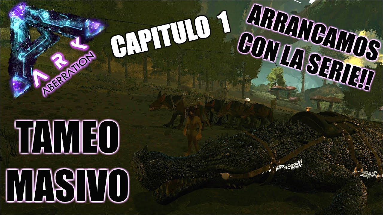ARK Aberration! 💀 Ep.#1!|  Comenzando la serie tameando ravananges/asoladores "por docena"!!