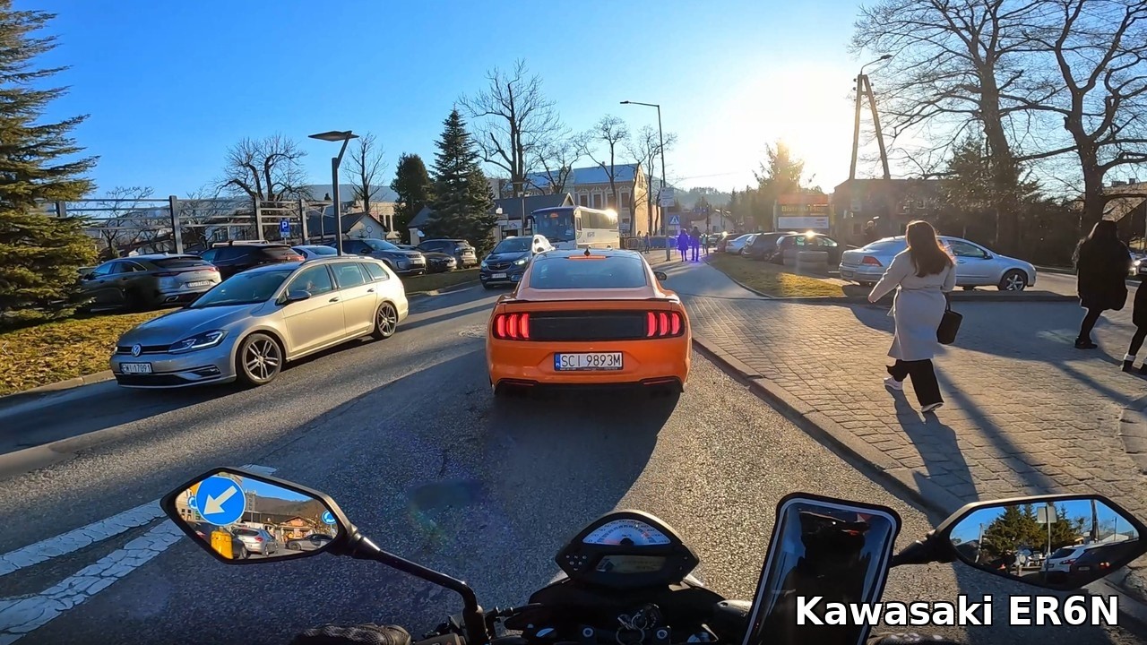 Kawasaki ER6N POV | Ustroń