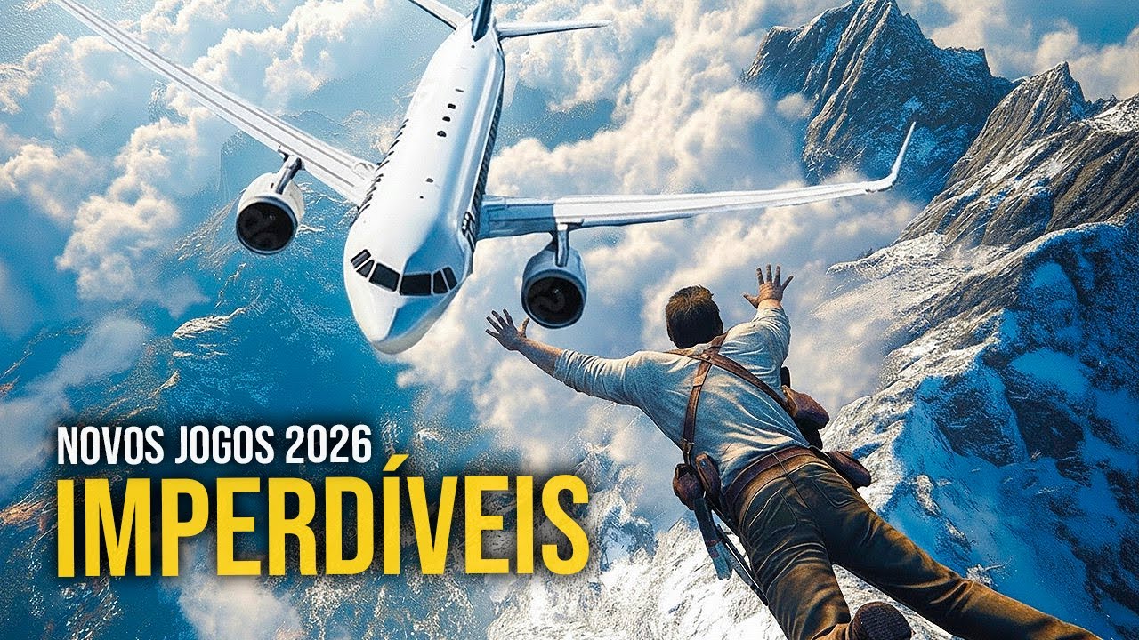 TOP 10 NOVOS Jogos de 2026 [Primeiro Semestre]
