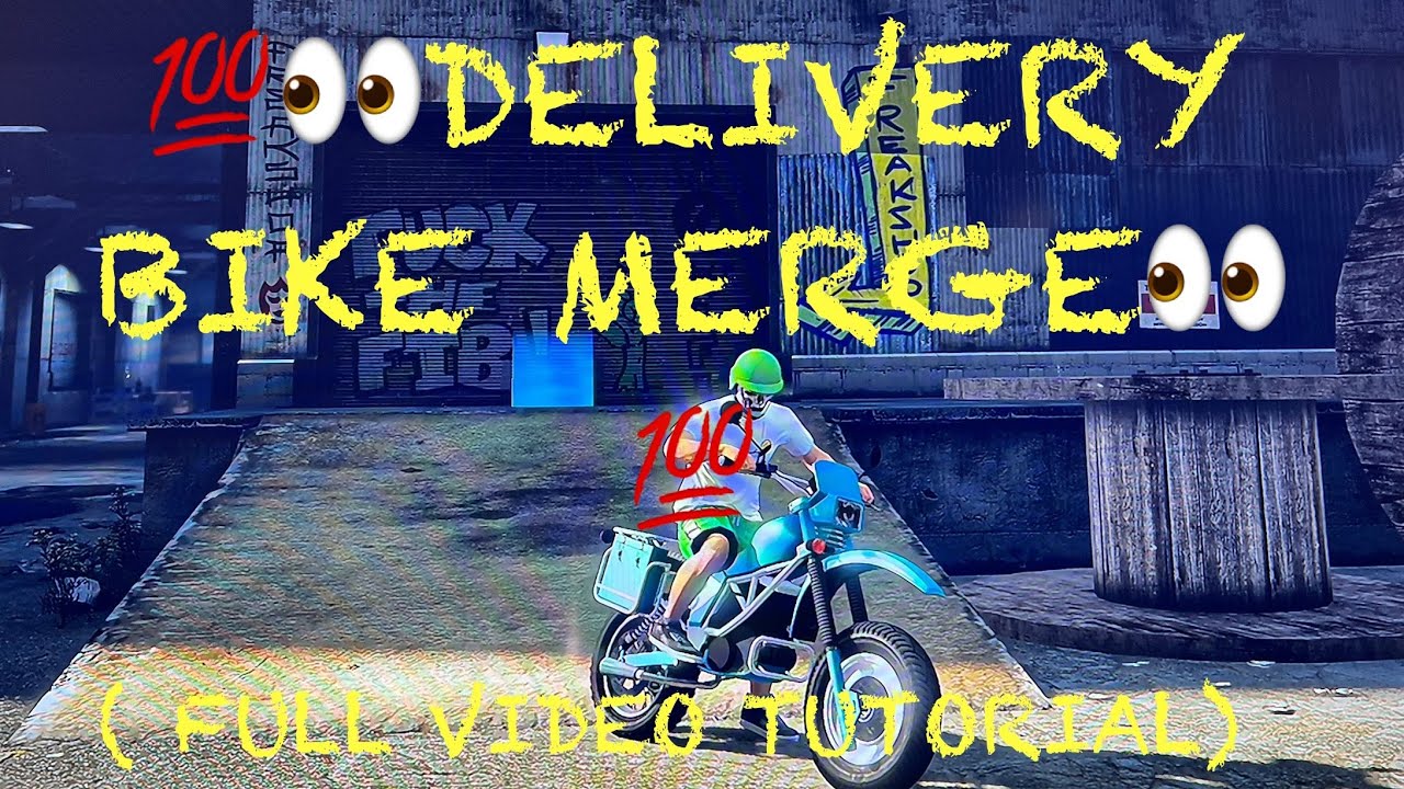 💯😏{FULL TUTORIAL}MERGE DELIVERY BIKE ACID LAB💯👌