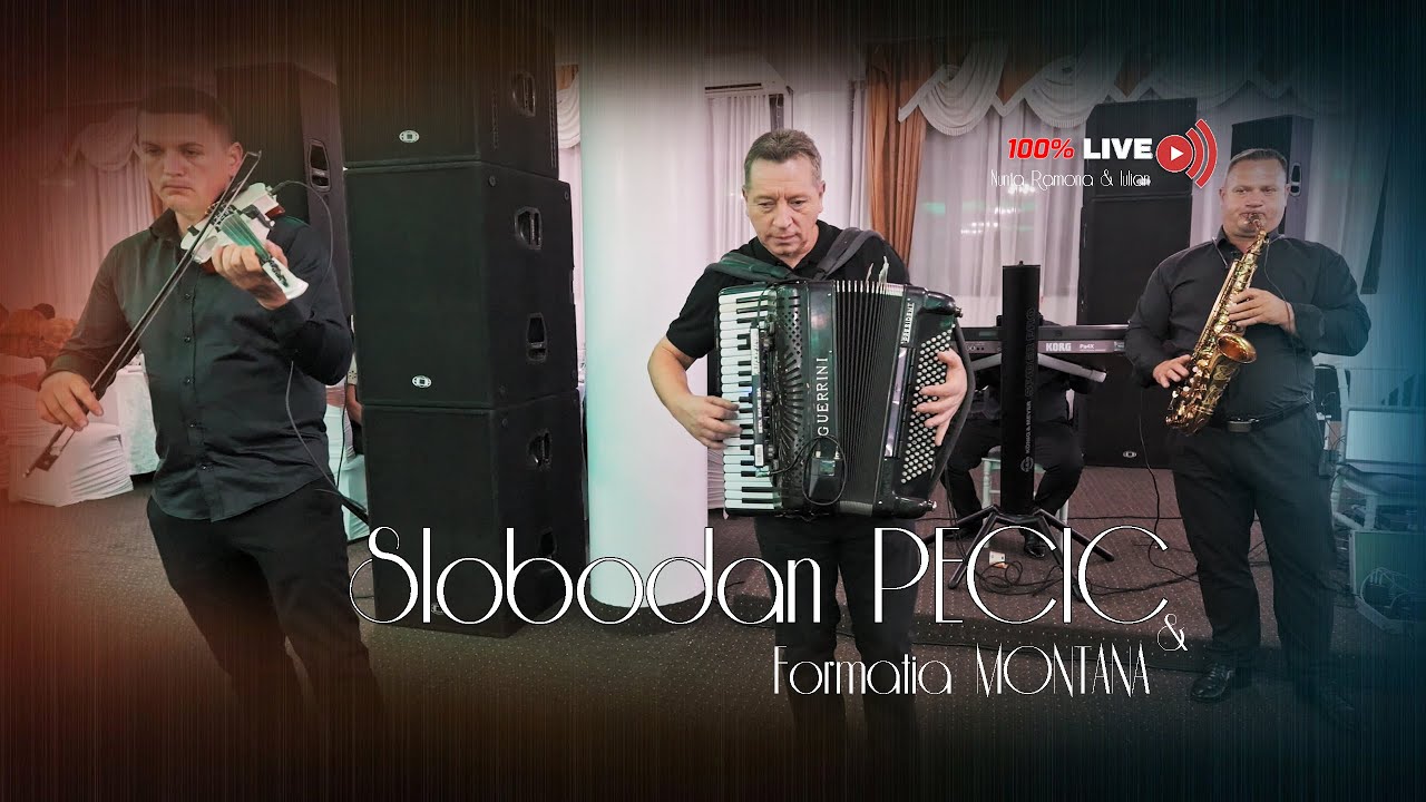Slobodan Pecic si Formatia MONTANA || Instrumentala LIVE 2024 || Nunta Ramona & Iulian
