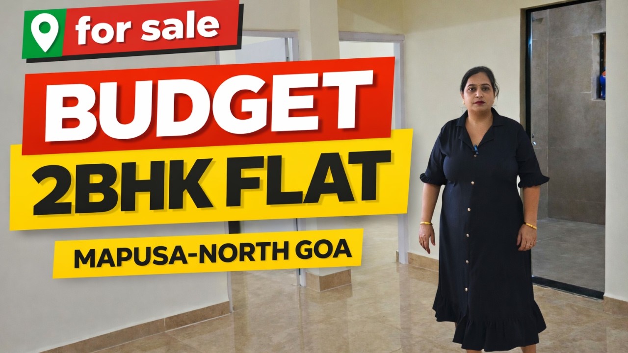 Budget 2BHK Flat for Sale in Mapusa, Goa | Near Mapusa Market |#shribalajipropertiesgoa