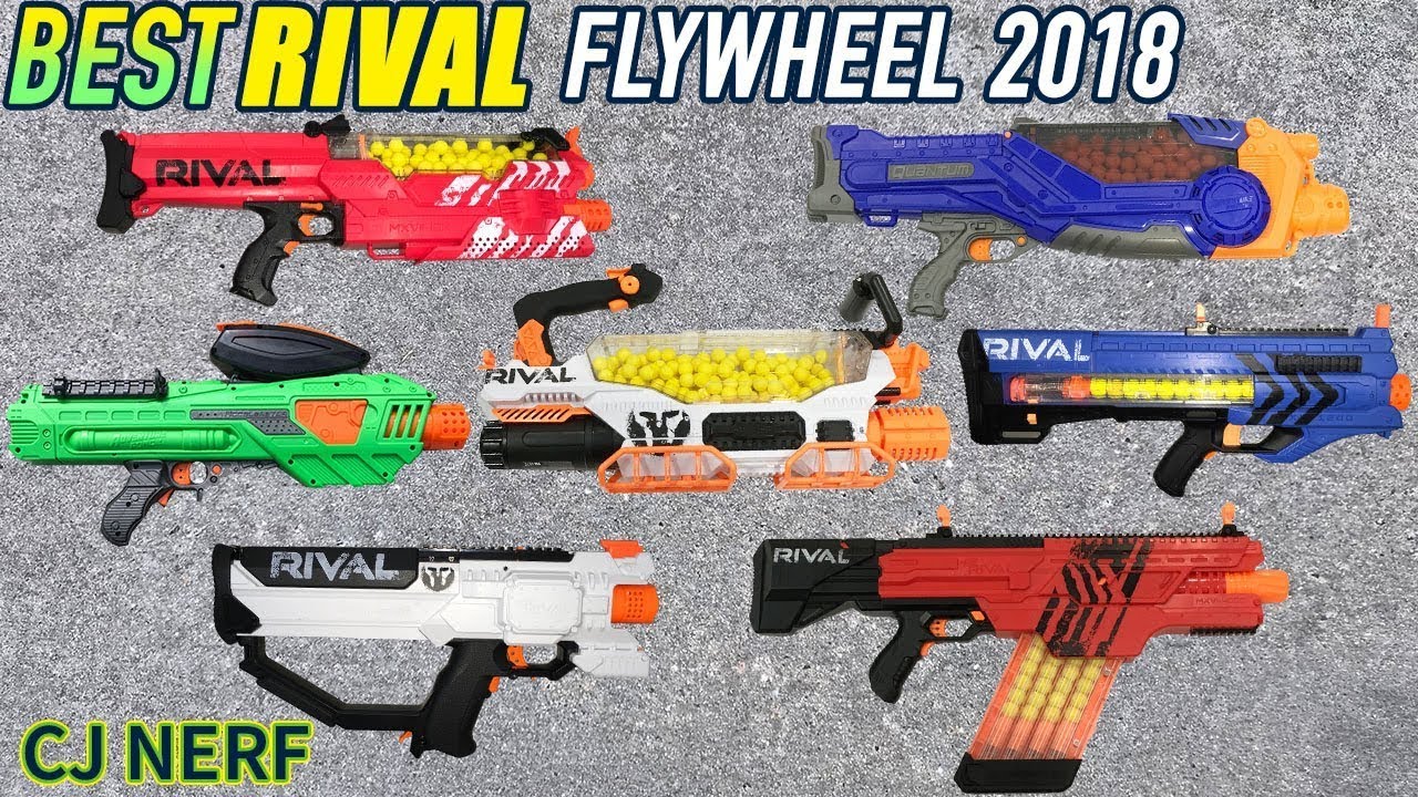 BEST Nerf Rival Gun 2018 | Buying Guide Flywheel Ball Blasters