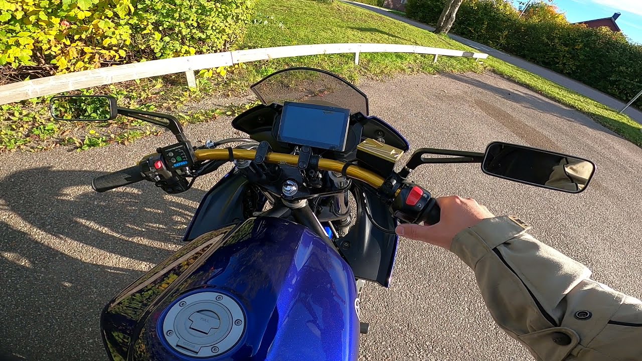 Yamaha FZS1000 TFT instrumentation cold start