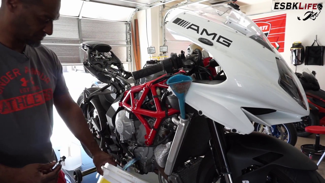 MV F3 800 Coolant Flush & Fill and HID install