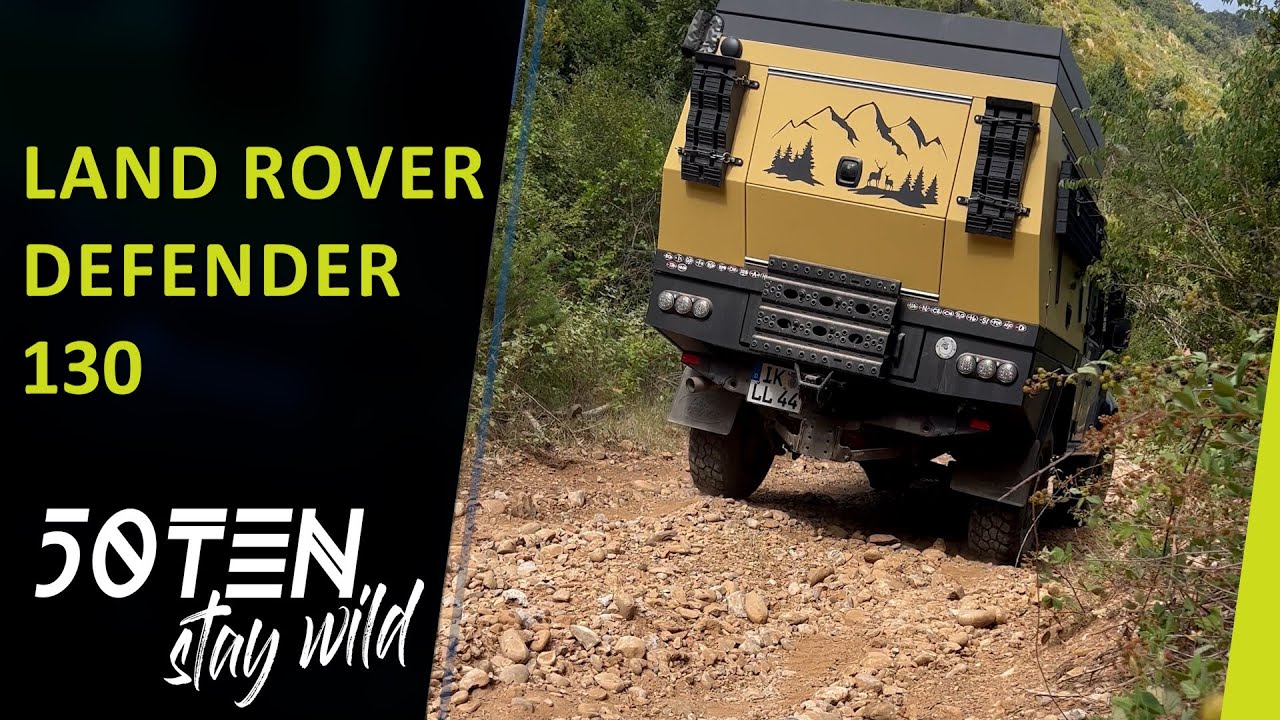 Land Rover Defender 130 Crew Cab mit 50TEN Camper