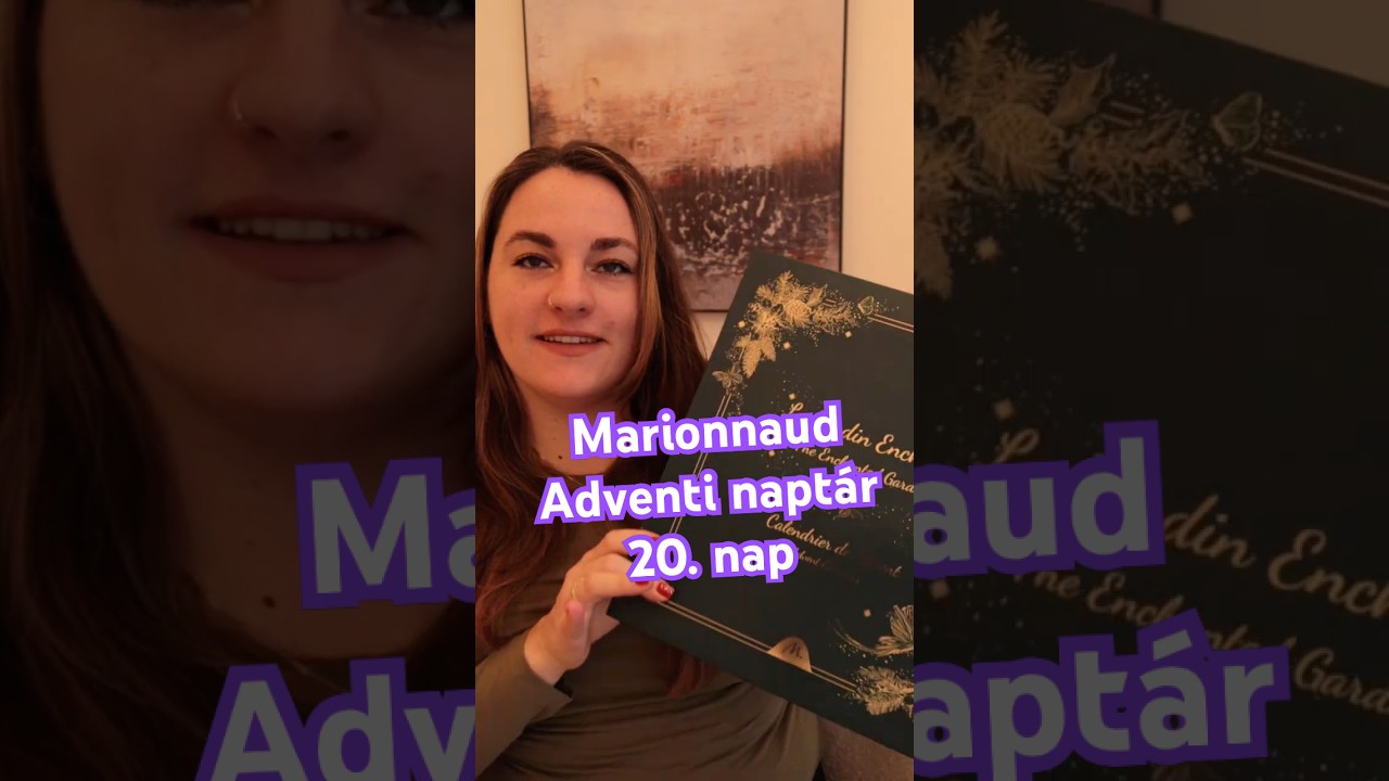 Marionnaud adventi naptár kibontása, december 20. 💋 #december20 #adventinaptár #Marionnaud