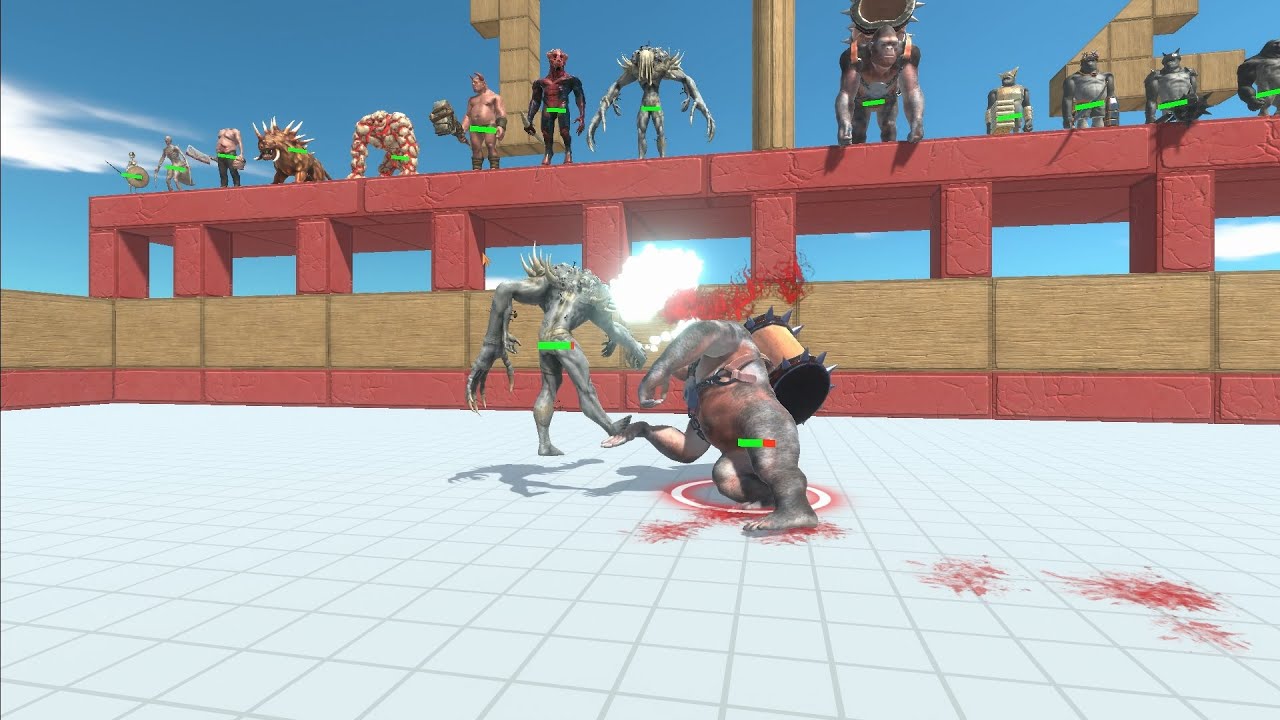 Mutant Premates vs Infernals - ARBS 1v1 Battle - Animal Revolt Battle Simulator